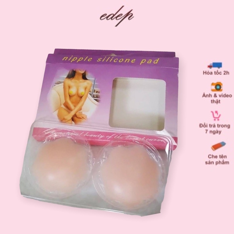 Dán Nhũ Hoa Silicon