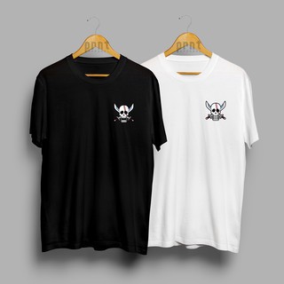 Áo thun One Piece Logo Red Hair Pirates Pocket Print T-Shirt unisex siêu hot