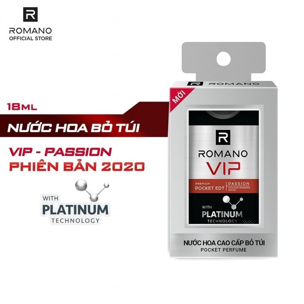 Nước Hoa Cao Cấp bỏ túi Romano 18ml | BigBuy360 - bigbuy360.vn