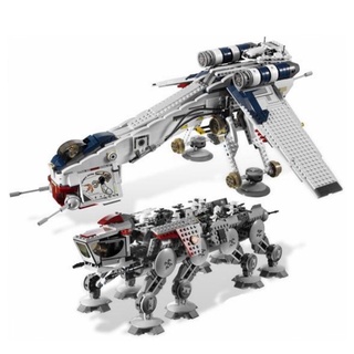 Xếp hình  Star Wars - Leji 60005 ( Lắp Ráp Phi Thuyền Vận Tải Thả Tàu Đi Bộ AT-OT 1808 Mảnh )