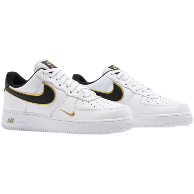 Giày Nike Air Force 1 Black Gold - Giày Sneaker AF1 Nam Nữ Thể Thao Cổ Thấp Cao Cấp Full box Bill