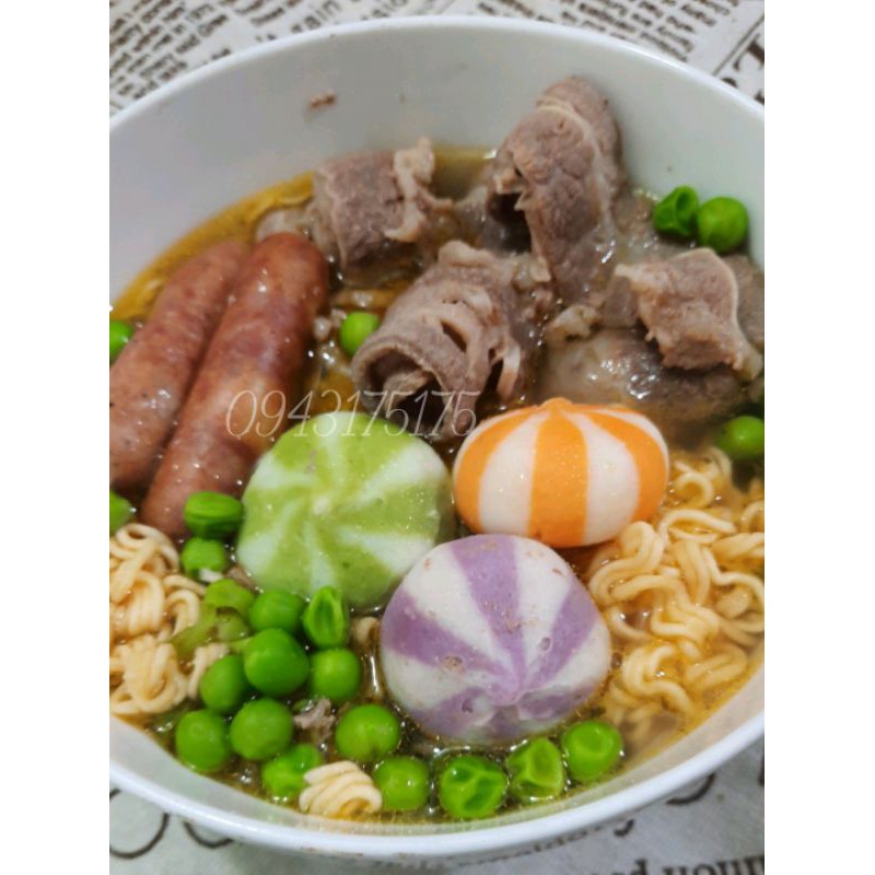 Viên thả lẩu trứng cá / phô mai trứng muối / răng mực