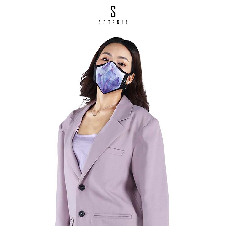 Khẩu trang tiêu chuẩn Quốc Tế SOTERIA Flowers ST119 - Bộ lọc N95 BFE PFE 99 lọc đến 99% bụi mịn 0.1 micro- Size S,M,L