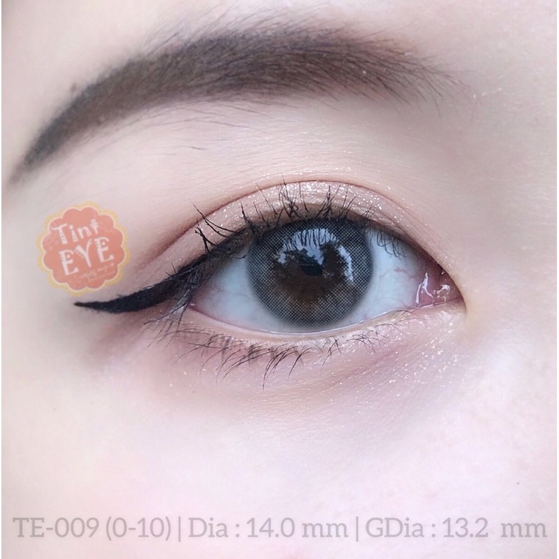 [Tặng Combo 175k] Kính Áp Tròng Tinteye Lens TE-009 Xám tự nhiên