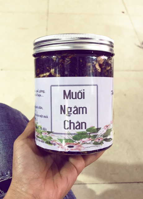 Muối Ngâm chân thảo dược dân tộc dao đỏ sapa