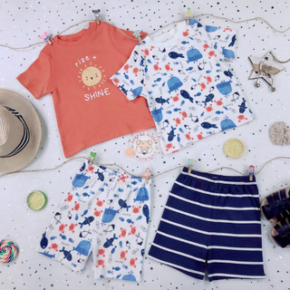 Set 2 bộ rời ngắn bé trai george