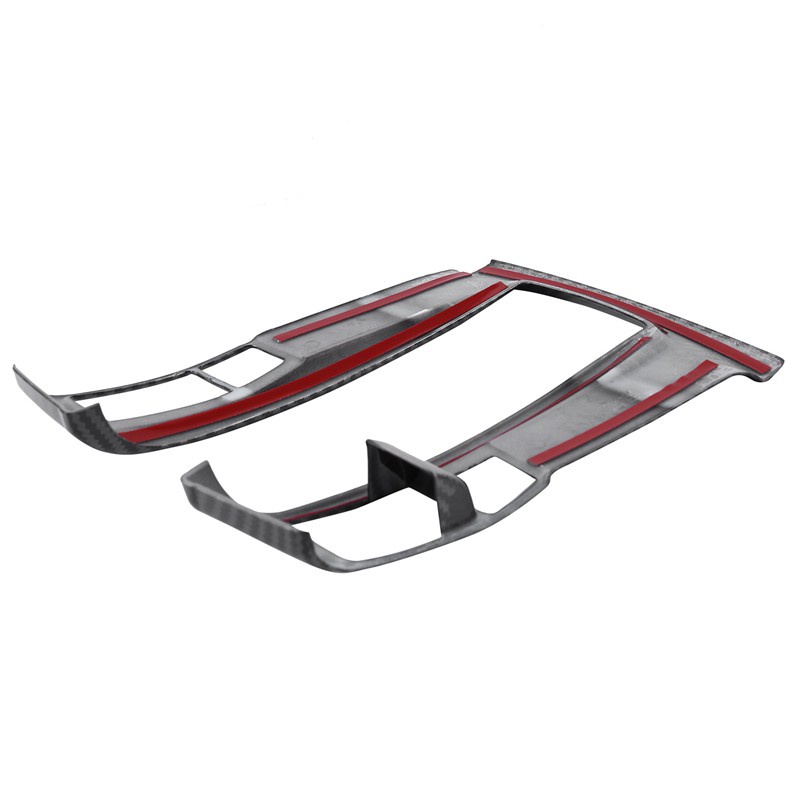 Khung Gắn Bảng Điều Khiển Cần Gạt Số Bằng Sợi Carbon Cho Honda Civic 2016-2019