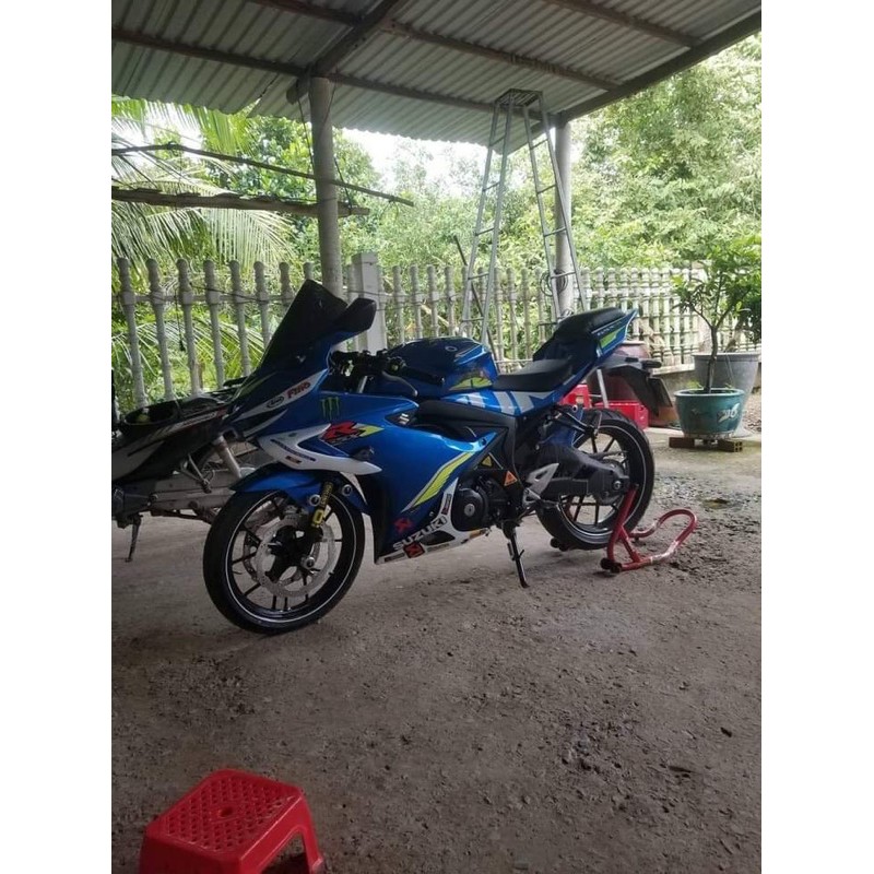 Bộ pát gắn 2 đĩa ( đĩa đôi) gsx r150 s150 không kèm đĩa