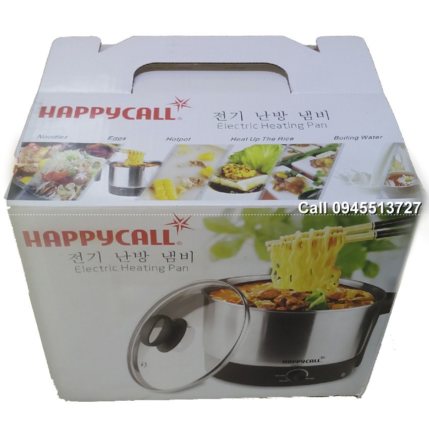 Bảo hành 12 tháng Ca nấu mì đa năng siêu tốc HappyCalll MS D02