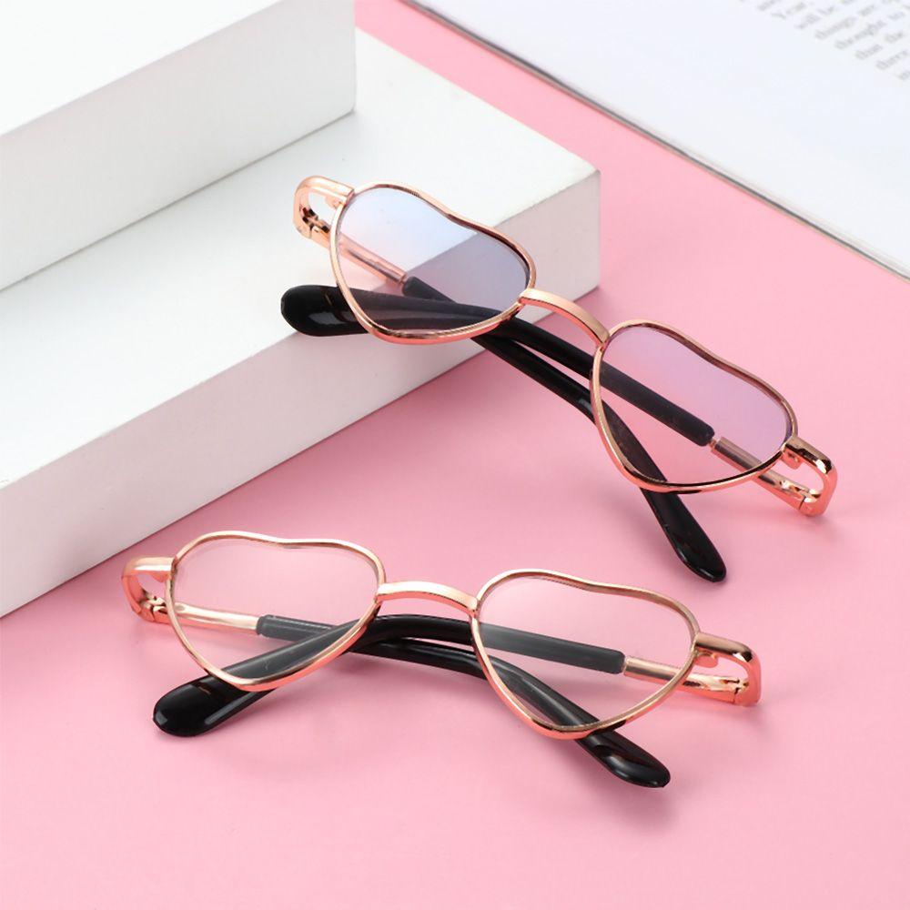 BEBETTERM Kính Mắt Gọng Kim Loại Cho Búp Bê
