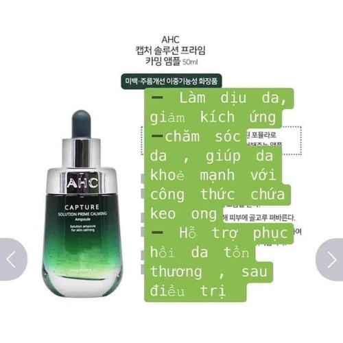 Tinh Chất AHC Capture Ampoule Dưỡng Ẩm - Trắng Da - Chống Lão Hóa