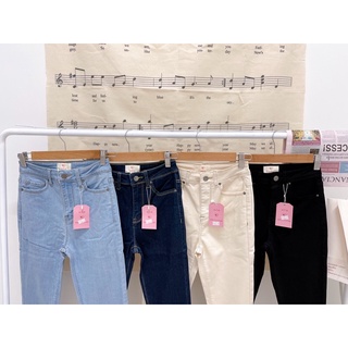 QUẦN SKINNY JEANS AILIE BASIC LƯNG CAO