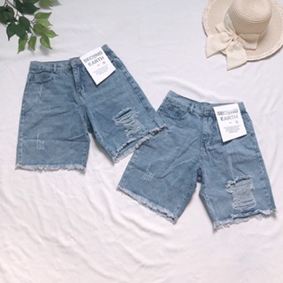 QUẦN SHORT JEANS NGỐ RÁCH