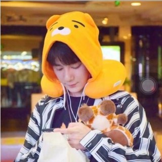 Gối cổ chữ U có mũ Rany