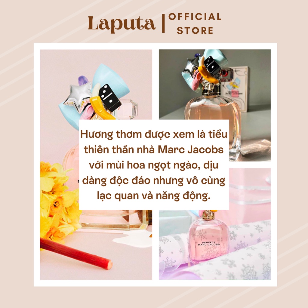 Nước Hoa Nữ Marc Jacobs Perfect Eau De Parfum, Mẫu thử 2ml, 5ml, 10ml