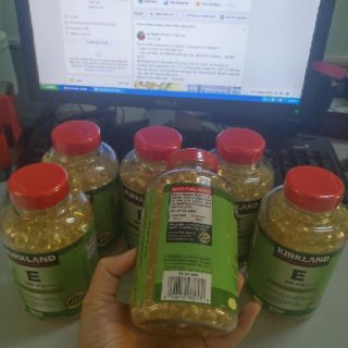 Vitamin E đỏ Mỹ 500 viên