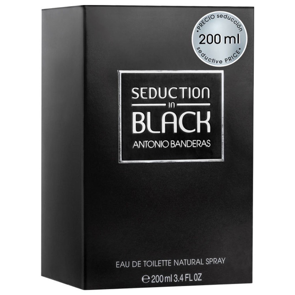 Nước hoa nam ANTONIO BANDERAS SEDUCTION IN BLACK EDT 200ml