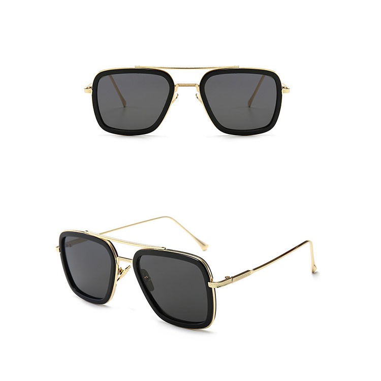 Sẵn Sàng Giao Hàng♥ Kính Mát TONY Stark Kiểu Dáng retro Thời Trang Cao Cấp Cho Nam/ Nữ