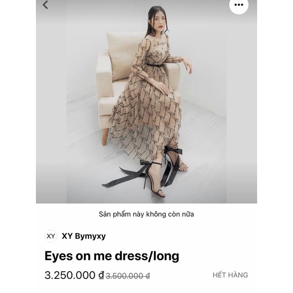 Váy cover Xy Bymyxy