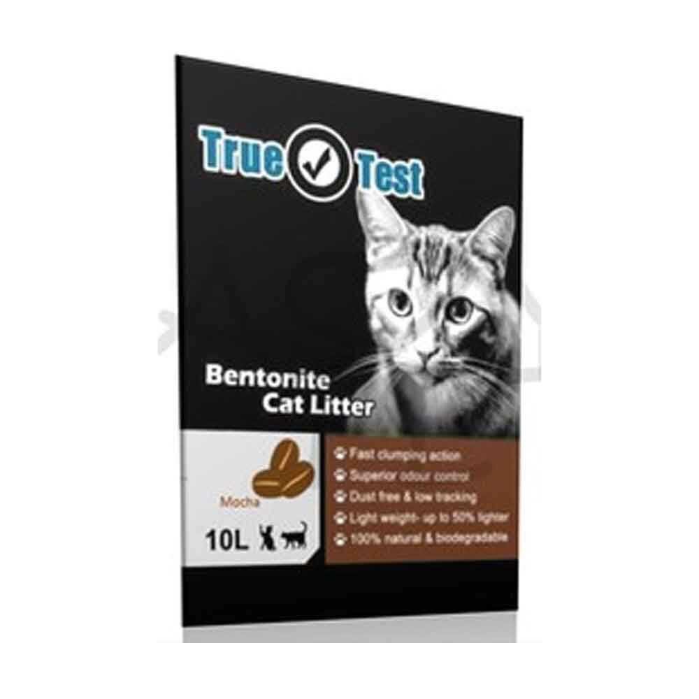 Cát vệ sinh cho mèo TRUE TEST Bentonite Cat Litter Túi 10L Siêu khử mùi Siêu vón cục Thương hiệu Haisen