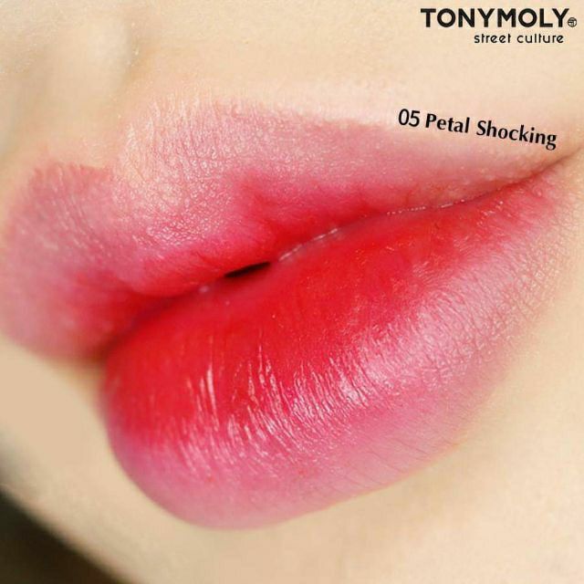 [TONYMOLY] Son Tint dưỡng ẩm 24h (son xăm), mịn lì môi Tonymoly Perfect Lips Shocking Lip