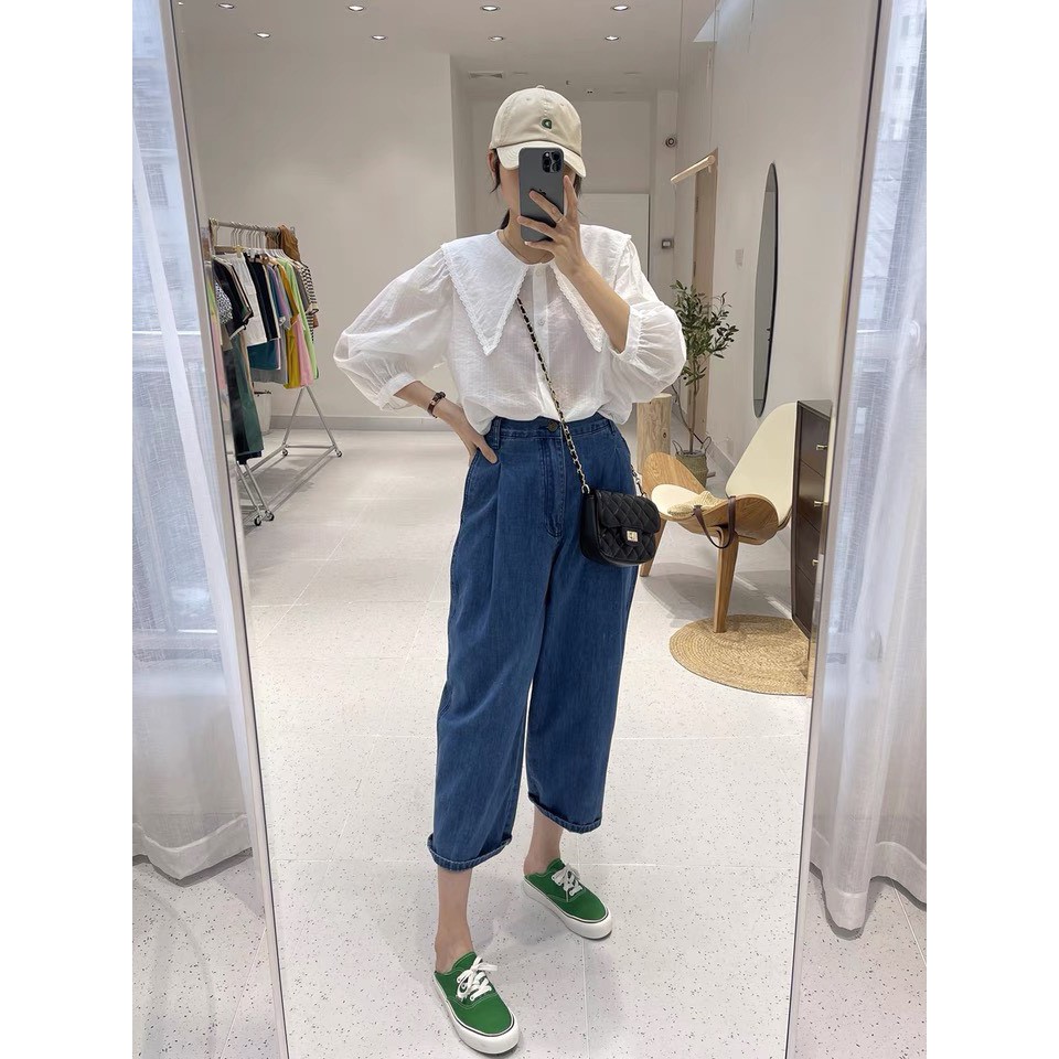 áo sơ mi kiểu tiểu thư hót freeship 50k freeship A380 | BigBuy360 - bigbuy360.vn