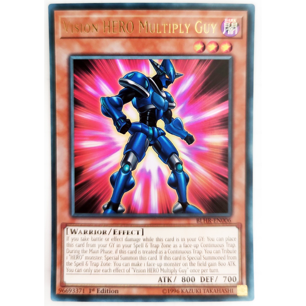 [Thẻ Yugioh] Vision HERO Multiply Guy |EN| Ultra Rare (GX)