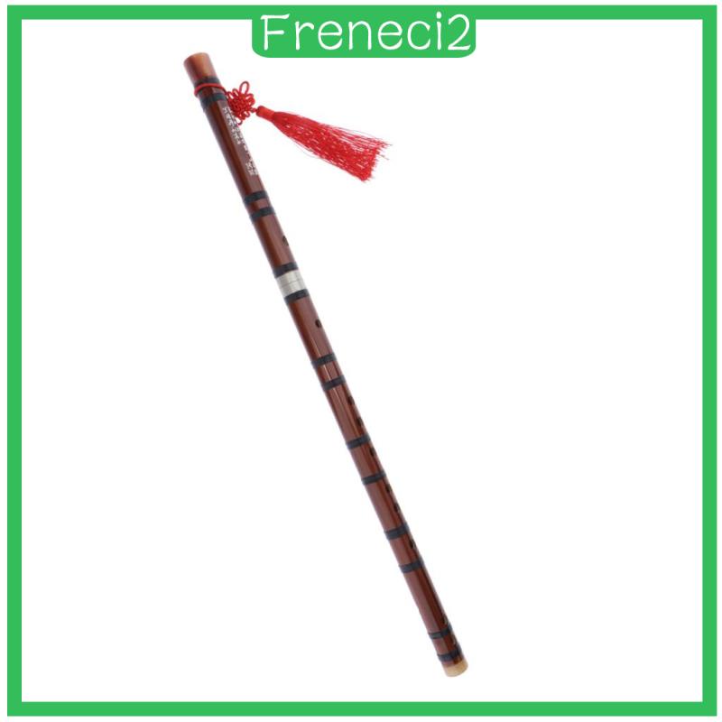 [FRENECI2]  Professional Handmade Chinese Bamboo Flute Dizi Woodwind Instrument
