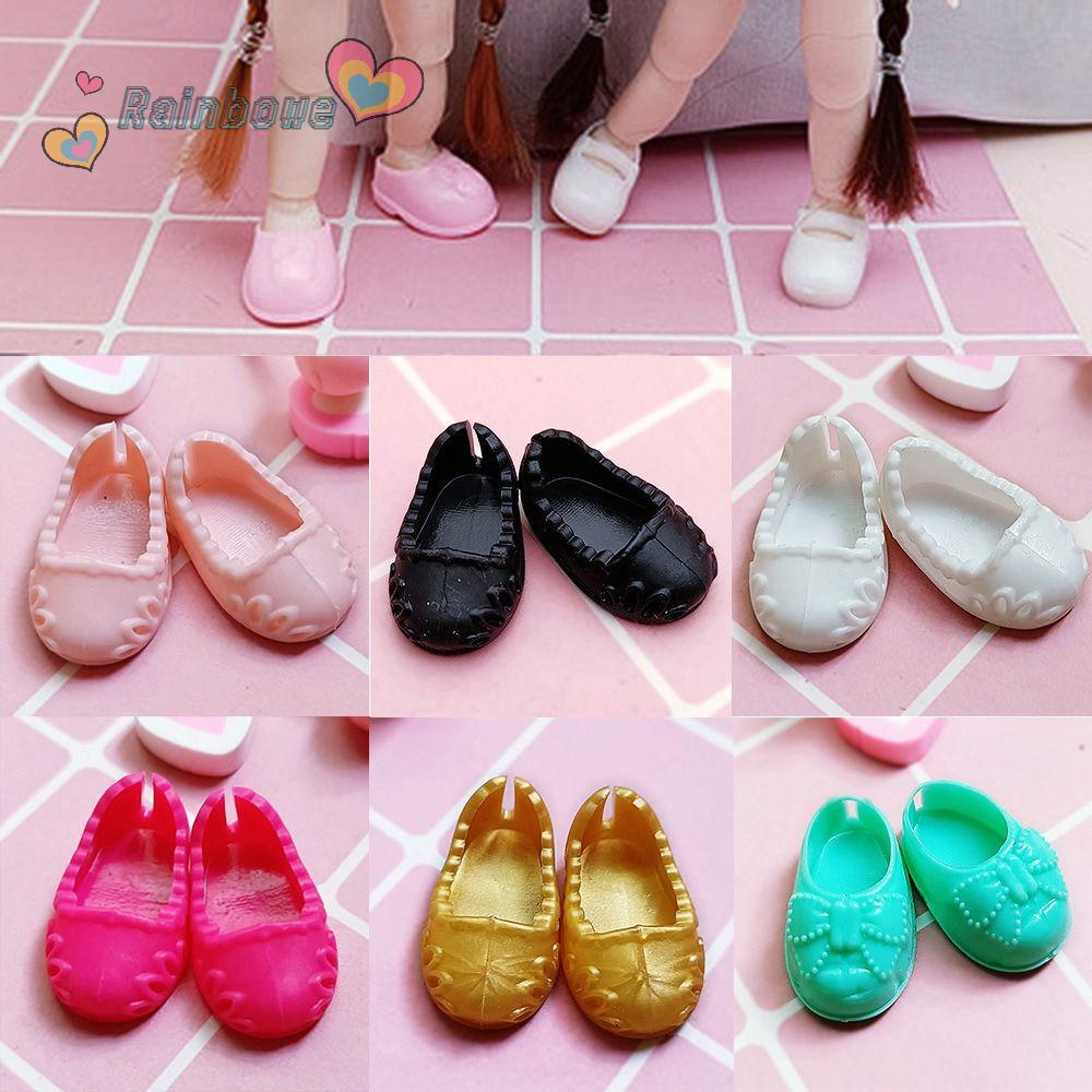 Set 1/4 đôi giày búp bê bằng PVC 16cm tỉ lệ 1/8 với 6 kiểu tùy chọn chất lượng cao
