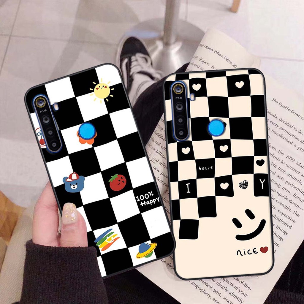 Ốp Realme 5 / 5 Pro / C3 họa tiết hoa, gấu thời trang, ốp dẻo bền đẹp