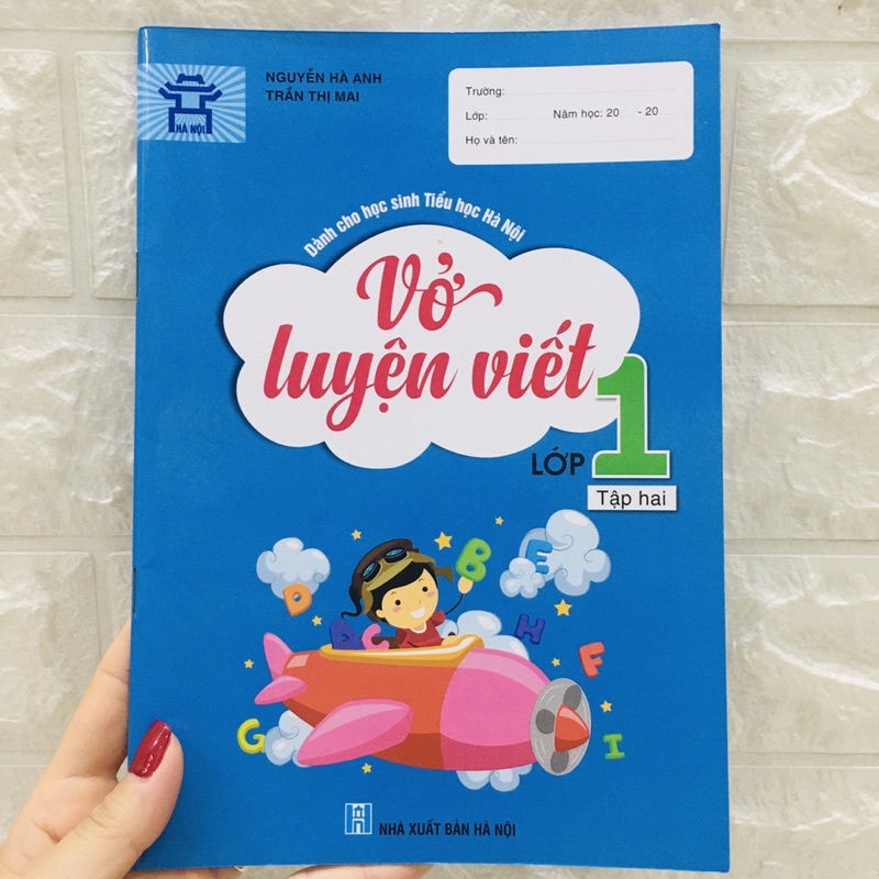 Vở Luyện Viết Lớp 1 -Tập 2 (01 Quyển Như Ảnh Mẫu )