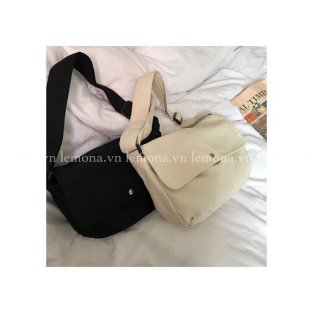 [HÀNG CÓ SẴN] CANVAS BAG UNISEX ULZZANG