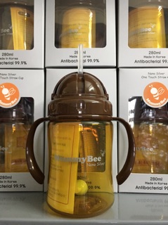 Bình uống nước Mummybee Nano Silver 280ml