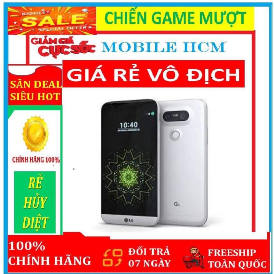 [Giá Sốc Nhất] Điện thoại LG G5 Hàn Quốc ram 4G bộ nhớ 32G - mới Fullbox - Vân Tay mượt