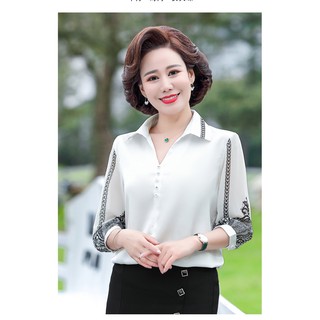 Áo sơ mi nữ trung niên ---new---