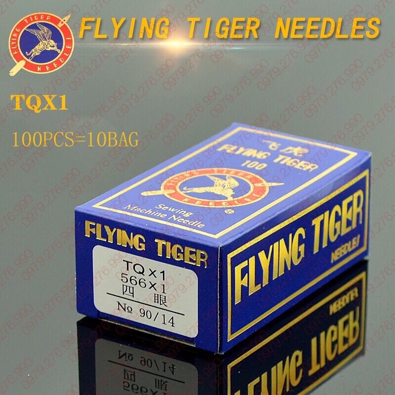 Kim Tiger TQ x 1- kim máy thùa khuy công nghiệp