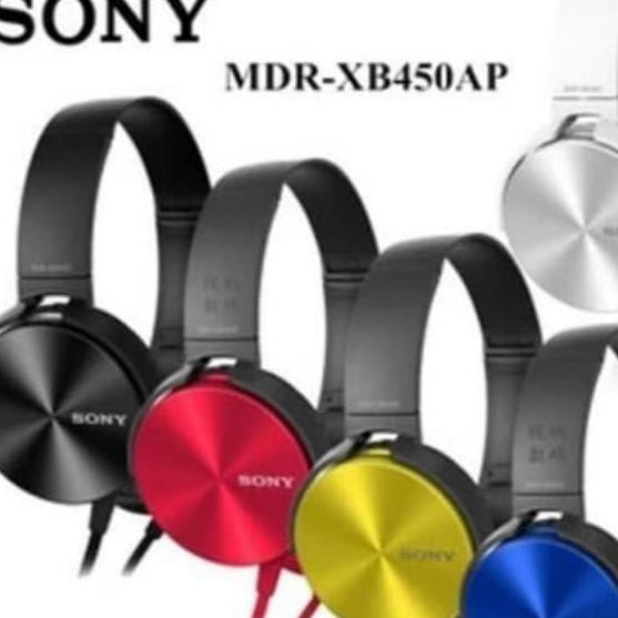 Tai Nghe Chụp Tai Sony Mdr Xb450 Xb-450 Chất Lượng Cao