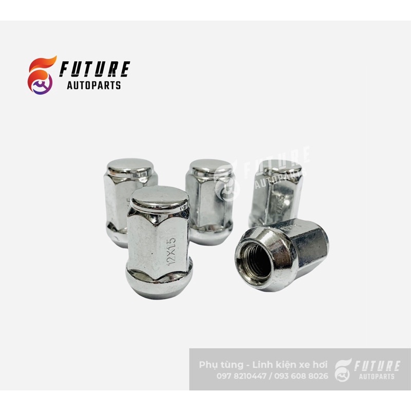 Ốc lốp, ốc tắc kê dùng khẩu mở 19MM thông dụng cho nhiều dòng xe - Future Autoparts