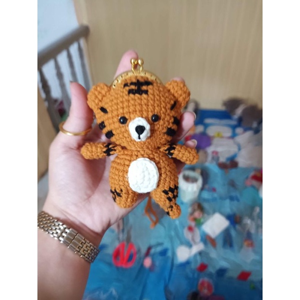 móc khóa handmade bằng len