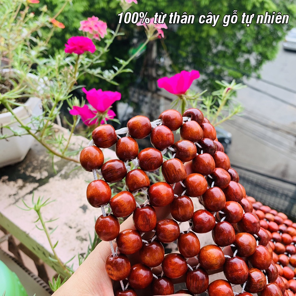 Lót ghế ô tô hạt gỗ tự nhiên LOẠI ĐẸP, đệm ghế ô tô đa năng thoáng mát, ngăn ra mồ hôi