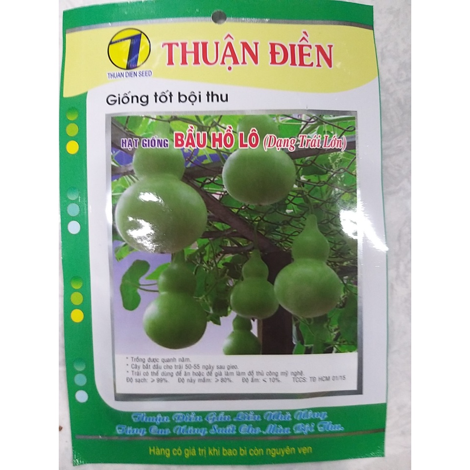 Hạt Giống Bầu Hồ Lô Thuận Điền 1G
