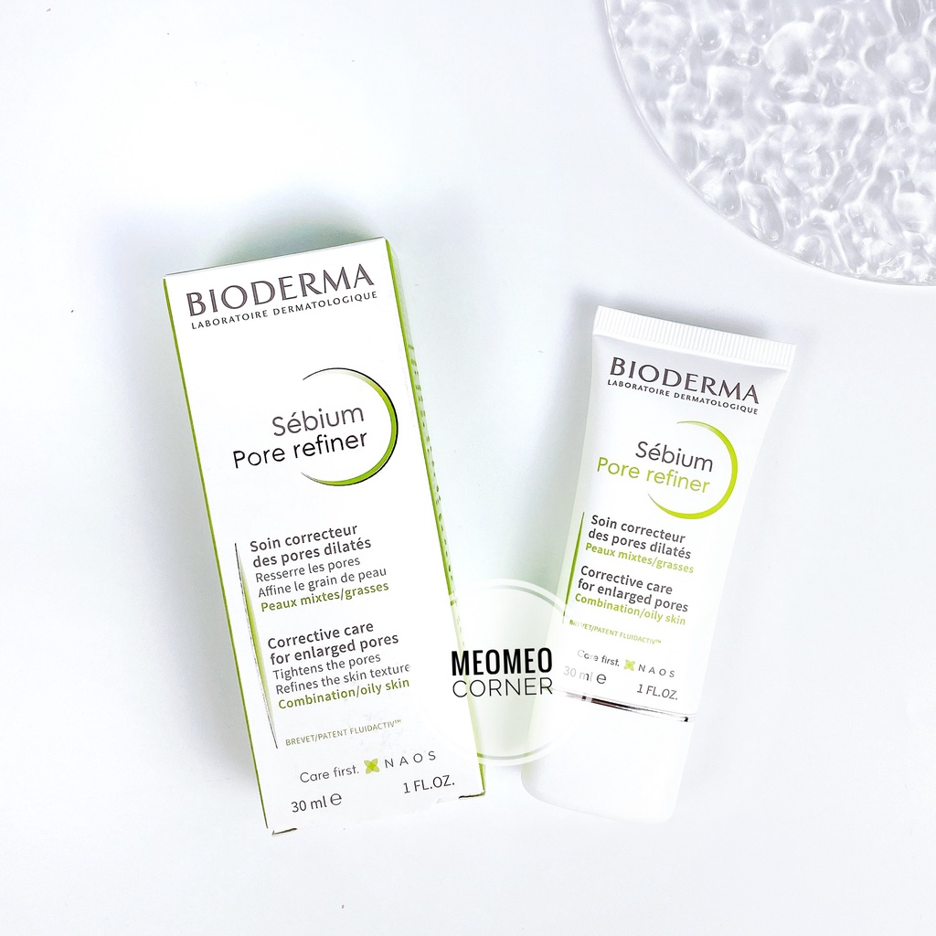 Kem dưỡng se khít lỗ chân lông và giảm dầu cho da nhờn Bioderma Sebium Pore Refiner 30ml