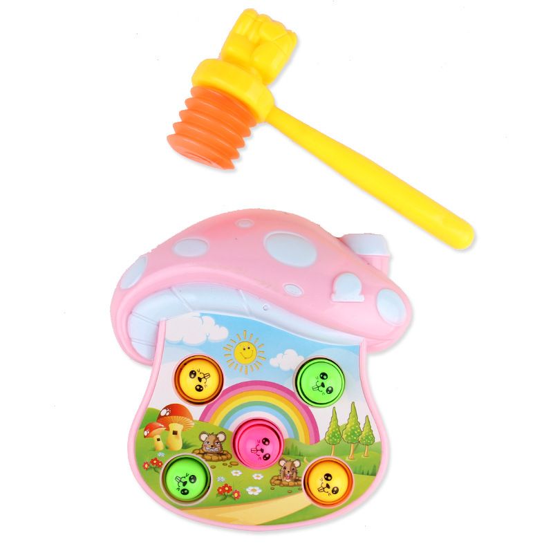 Bộ đồ chơi ngôi nhà nấm đập chuột (tặng 2 pin 2A) 102-2