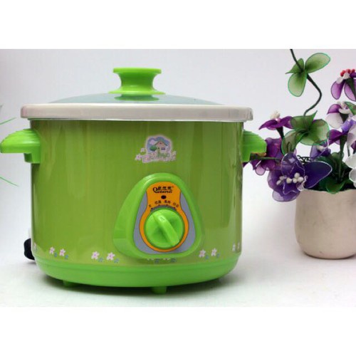 Nồi điện nấu cháo Chậm cho bé, hầm xương, kho cá đa năng, Noi ap suat nau chao cho em be. bảo hành 1 đổi 1 toàn quốc