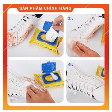 Khăn Giấy Lau Giày Thể Thao (30 miếng)