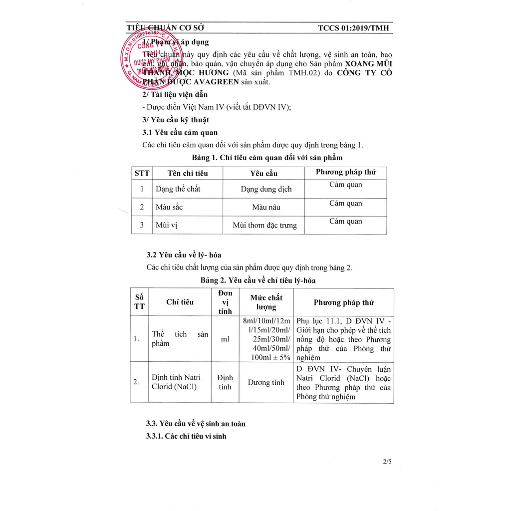 Xịt mũi, Họng - VA, Viem xoang Dr Hương Thanh Mộc Hương 15ml