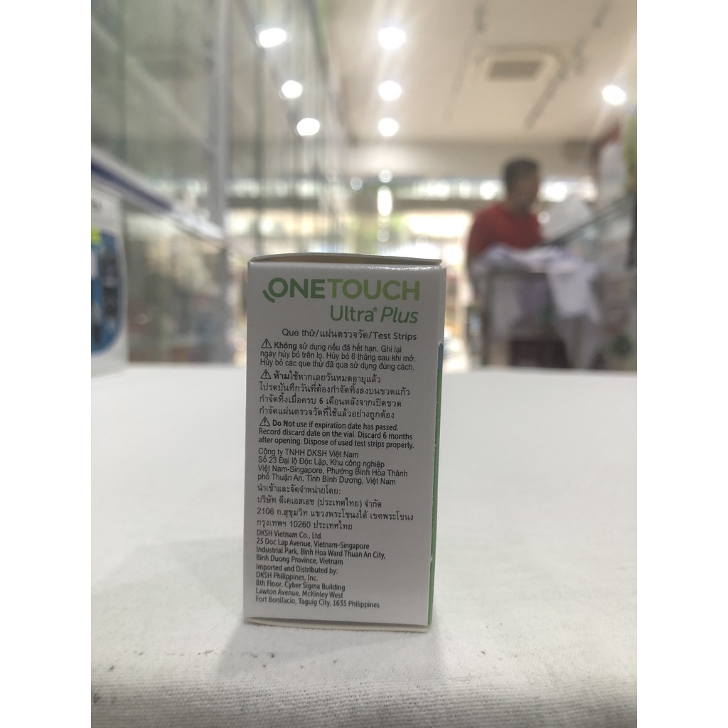 Que Thử Tiểu đường Onetouch Ultra Plus 25 test