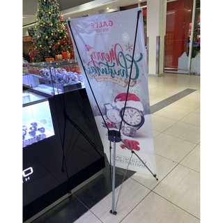 Standee chữ x cường lực 60x160cm