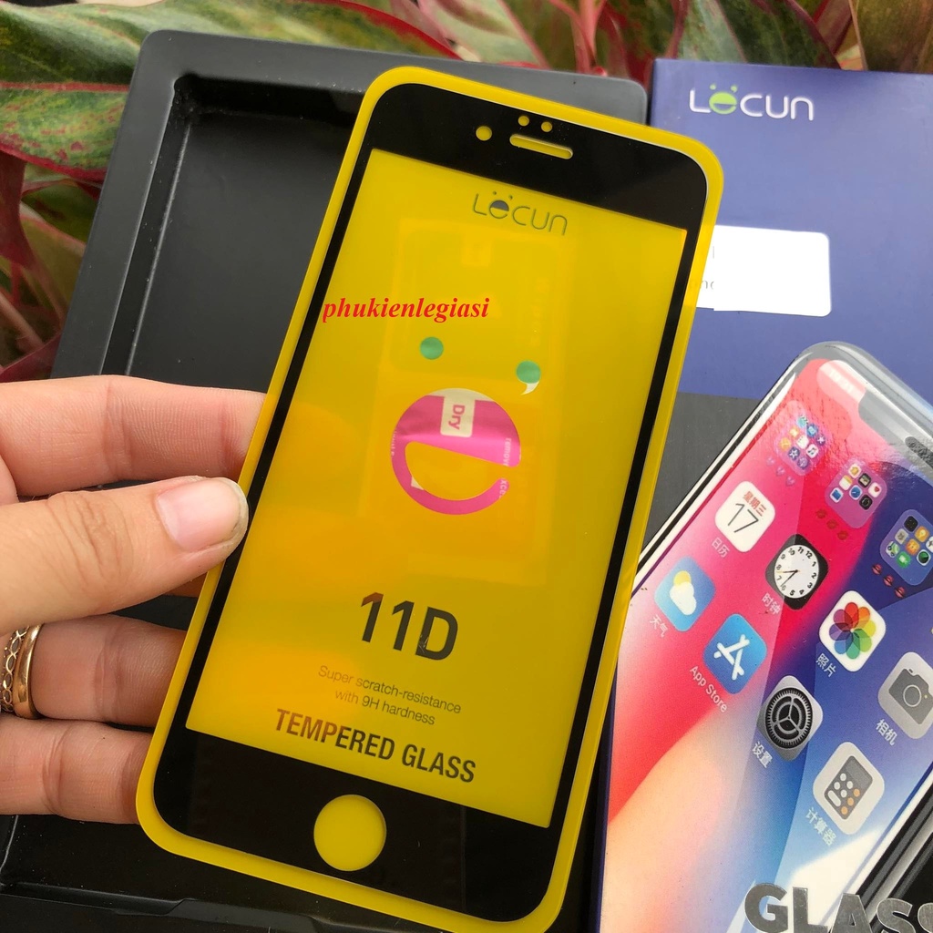 Cường lực 3D,5D,11D Lecun ipfull màn hình đủ dòng ipFull màn 6 6s 6plus 6+ 6splus 7 7plus x