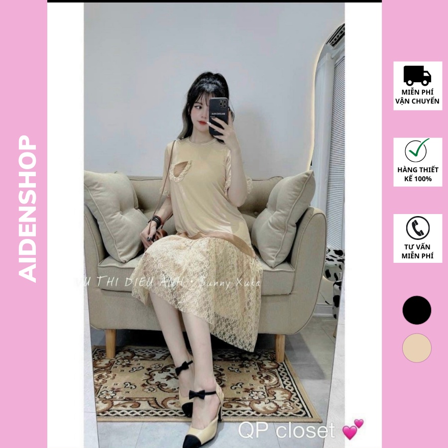 Váy bầu thời trang đẹp Aidenshop đầm bầu mùa hè thiết kế